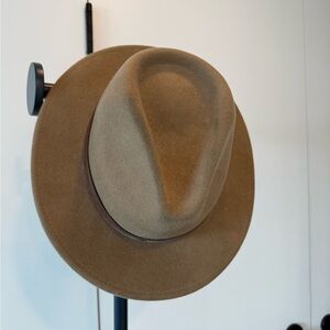 Stylish Tan Fedora Hat